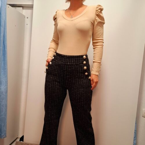 Ženske hlače ALMA iz tvida JESEN/ZIMA - slika 4