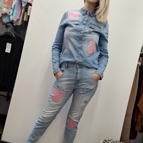 Jeans ženska bluza ali JAKNA - slika 3