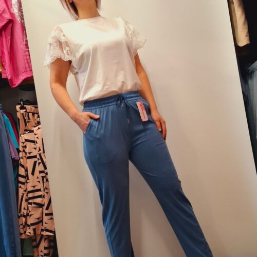 Ženska majica ABA - s kratkimi rokavi - slika 4