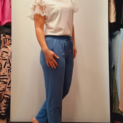 Ženska majica ABA - s kratkimi rokavi - slika 3