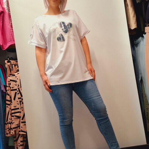 Ženska majica ANJA - s kratkimi rokavi - slika 3