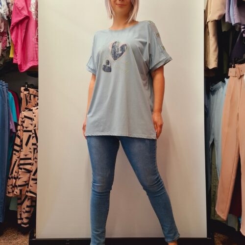 Ženska majica ANJA - s kratkimi rokavi - slika 3