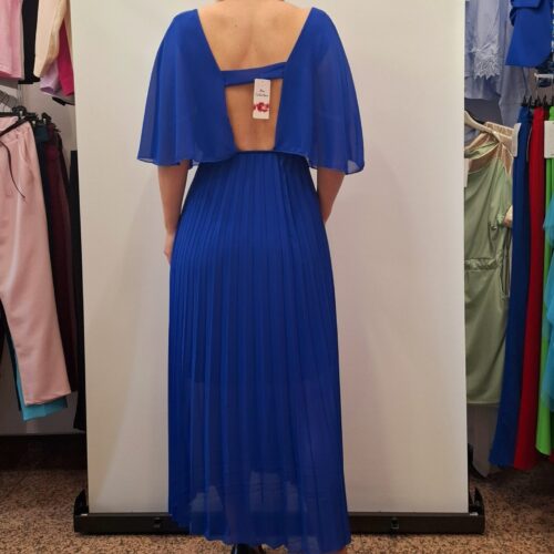 Ženska elegantna plisirana obleka-DARJA - slika 4