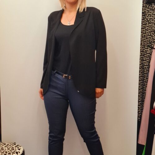 Eleganten ženski blazer BARBARA - 3/4 rokavi - slika 2