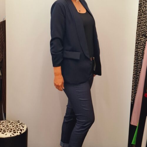 Eleganten ženski blazer BARBARA - 3/4 rokavi - slika 3