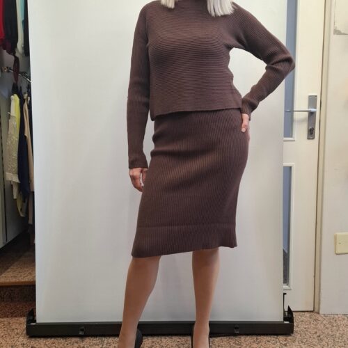 Ženska obleka +pulover - slika 2