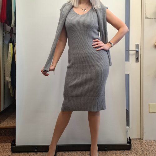 Ženska obleka +pulover - slika 1