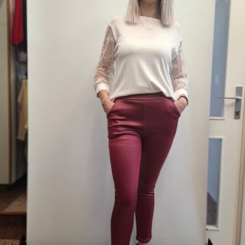 Ženske hlače ABAIY - tople - slika 1