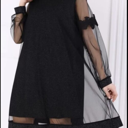 Ženska obleka ABIYI - slika 4