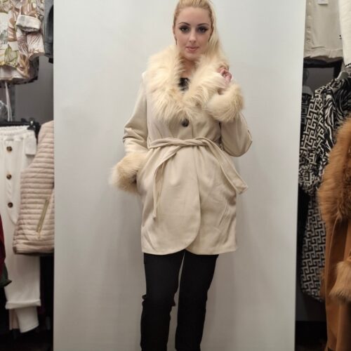 Eleganten plašč ženski ANI - slika 3