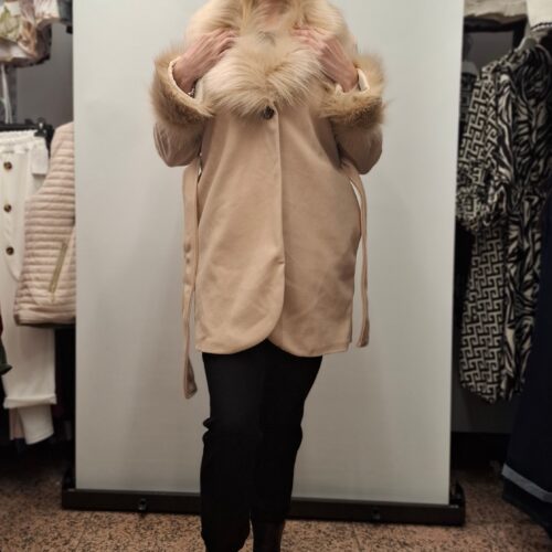 Eleganten plašč ženski ANI - slika 2