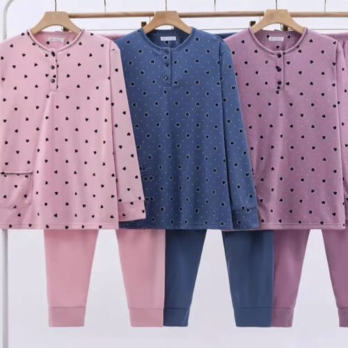 Ženska topla pižama - slika 1