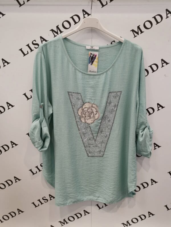 spletna-trgovina-z-oblacili-zenska-majica-turkizna