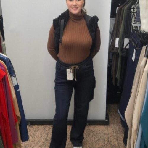 Ženske hlače ABA - tople - slika 1