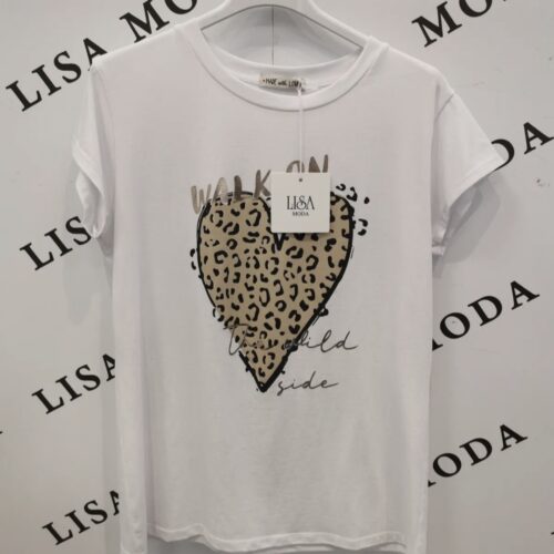 Ženska majica ABEA - s kratkimi rokavi - slika 1