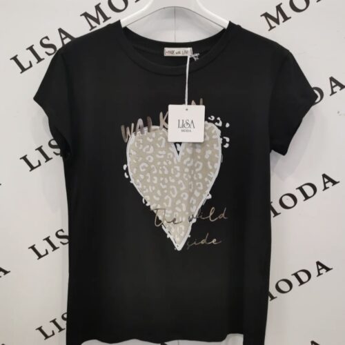 Ženska majica ABEA - s kratkimi rokavi - slika 1