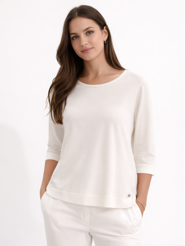 spleta-trgovina-z-oblacili-zenska-majica-bela-tričetrt-rokav (2)