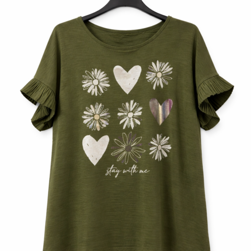 Ženska majica ALENKA - kratek rokav - slika 2