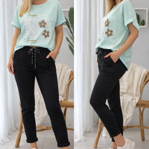 Ženska majica ANA - kratek rokav - slika 3