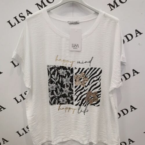 Ženska majica ANI - kratek rokav - slika 2