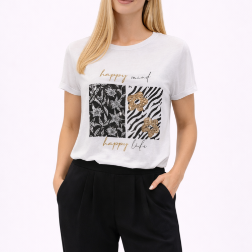 Ženska majica ANI - kratek rokav - slika 1