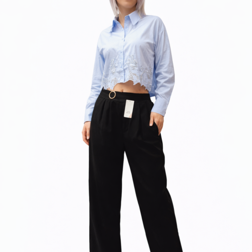 Ženske hlače ABAY - pomlad, poletje - slika 1