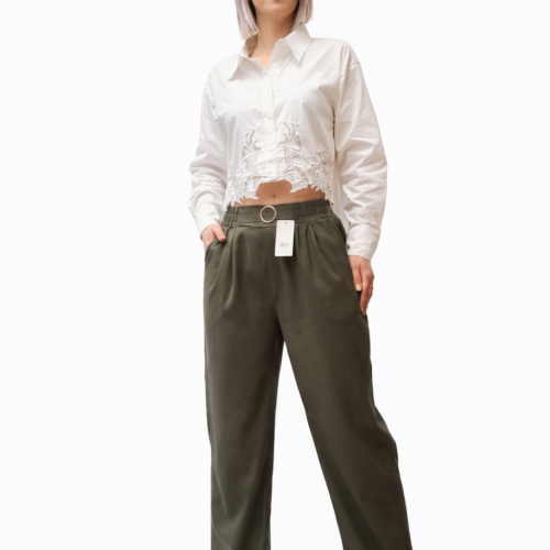 Ženske hlače ABAY - pomlad, poletje - slika 1