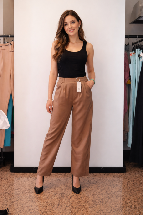 spletna-tgovina-z-oblacili-zenske-hlače-siroke-ravne-rjava