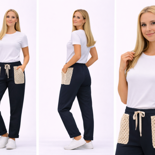 Ženske casual hlače ANA - slika 2