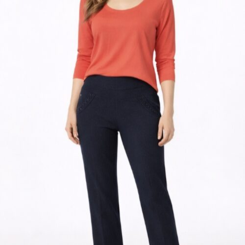 Ženska majica BASIC - oranžna - slika 1