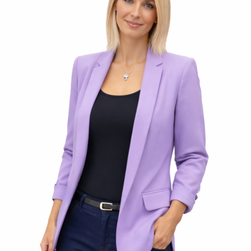 Eleganten ženski blazer BARBARA - 3/4 rokavi - slika 1