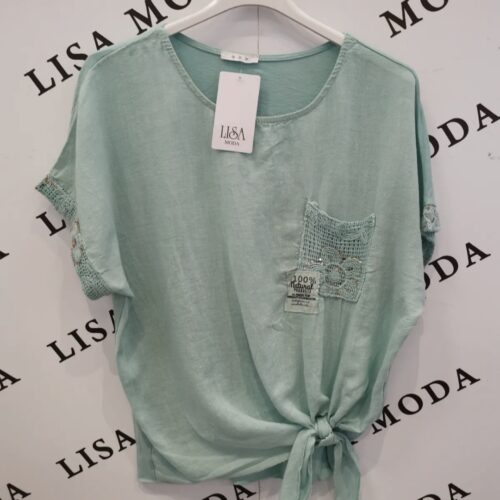 Ženska majica ABAYI - s kratkimi rokavi - slika 1