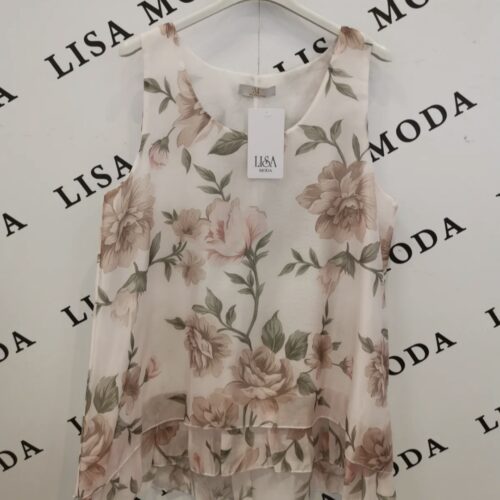 Cvetlična elegantna bluza - slika 3