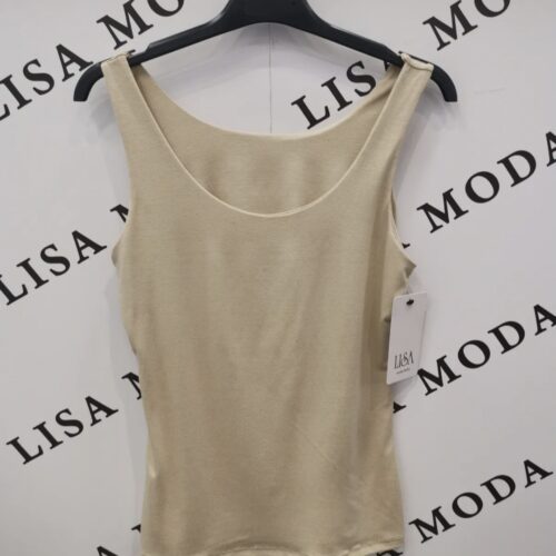 Basic top s širokimi naramnicami - slika 1