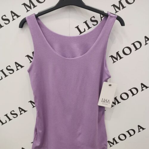 Basic top s širokimi naramnicami - slika 1