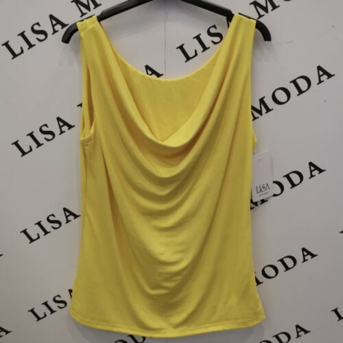 Eleganten top s padajočim izrezom - slika 2